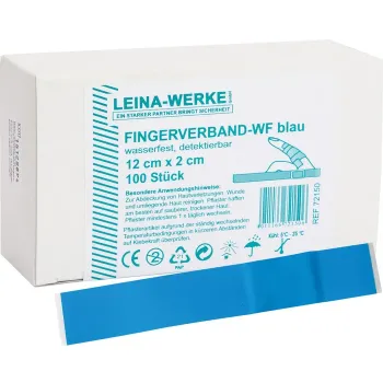 Fingerverband wasserfest detektierband 2 x 12 cm